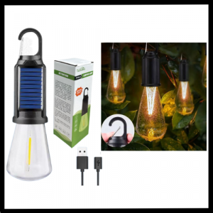 AMPOLLETA PORTATIL SOLAR Y RECARGABLE