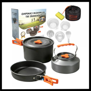 SET DE OLLAS PARA CAMPING