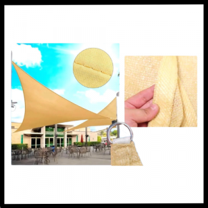 TOLDO VELA TRIANGULAR 5x5x5m